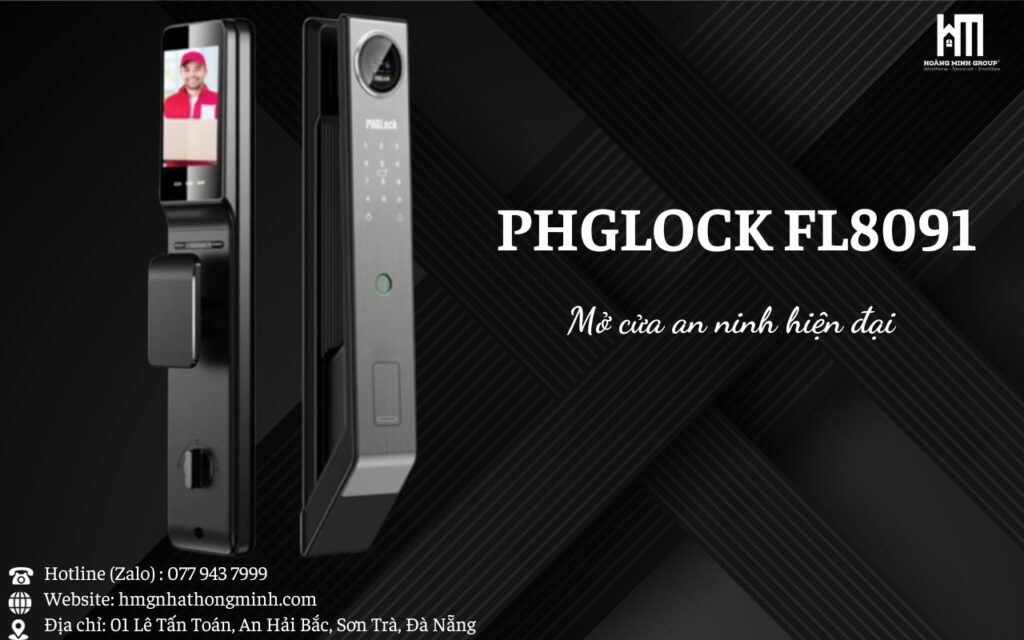 PHGLOCK FL8091 - Mở cửa an ninh hiện đại